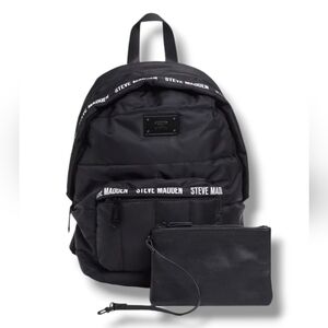 Steve Madden Ariaa Quilted Backpack in Black